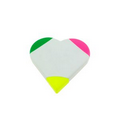 Hearted-shaped 3 in 1 highlighter